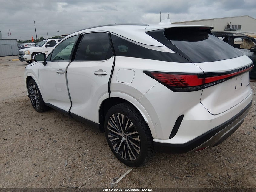2023 Lexus Rx VIN 2T2BAMBA2PC013833 IAAI salvage auction — RIGHT FRONT, Original (Texas), sold $29,600 on 2026-10-01 (photo 3)