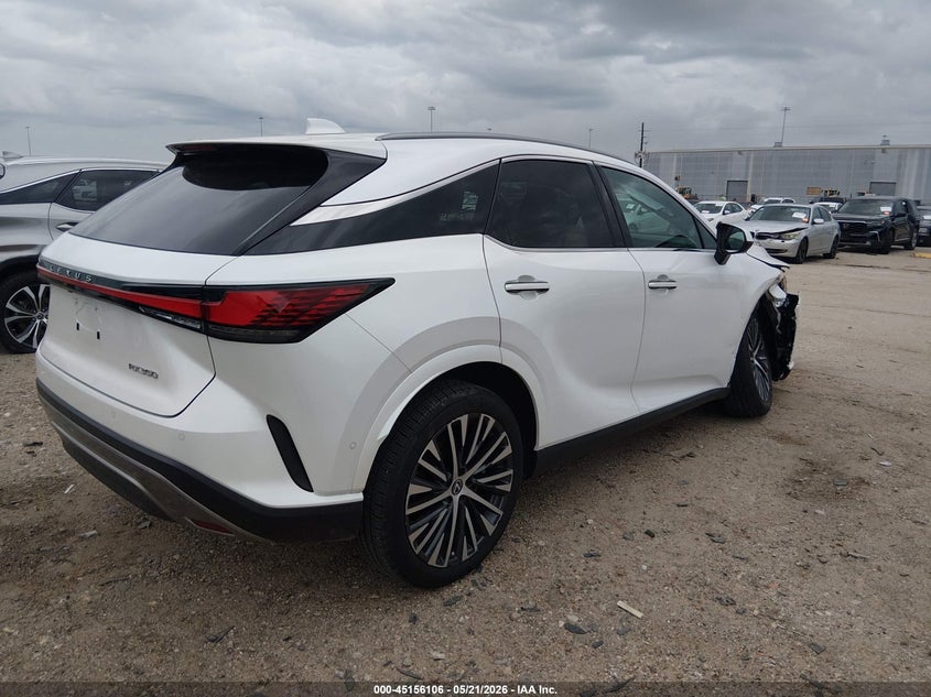 2023 Lexus Rx VIN 2T2BAMBA2PC013833 IAAI salvage auction — RIGHT FRONT, Original (Texas), sold $29,600 on 2026-10-01 (photo 4)
