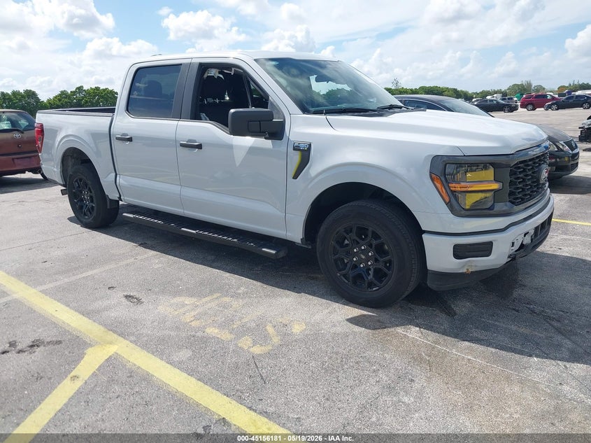 2025 Ford F-150 VIN 1FTEW2KP7SKD35919 IAAI salvage auction — LEFT SIDE, Certificate Of Destruction (Florida), sold $13,100 on 2026-08-20 (photo 1)