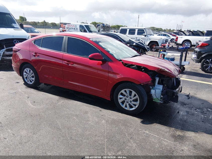 2020 Hyundai Elantra VIN KMHD74LFXLU901292 IAAI salvage auction — RIGHT FRONT, Certificate Of Destruction (Florida), sold $1,950 on 2026-07-30 (photo 1)