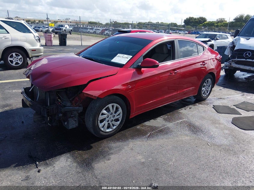 2020 Hyundai Elantra VIN KMHD74LFXLU901292 IAAI salvage auction — RIGHT FRONT, Certificate Of Destruction (Florida), sold $1,950 on 2026-07-30 (photo 2)