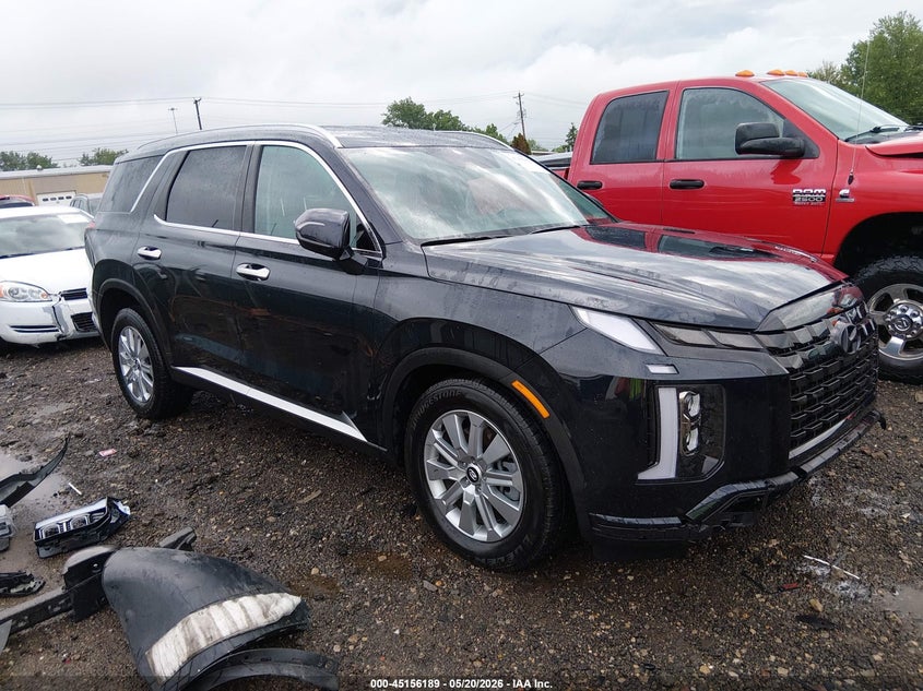 2025 Hyundai Palisade VIN KM8R2DGE9SU829408 IAAI salvage auction — LEFT FRONT, Salvage (Ohio), sold $13,575 on 2026-07-08 (photo 1)