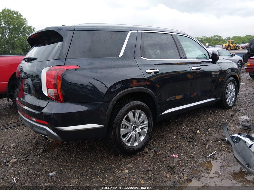2025 Hyundai Palisade VIN KM8R2DGE9SU829408 IAAI salvage auction — LEFT FRONT, Salvage (Ohio), sold $13,575 on 2026-07-08 (photo 4)