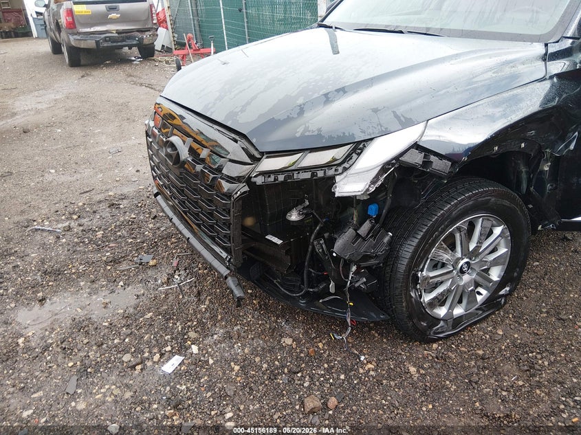 2025 Hyundai Palisade VIN KM8R2DGE9SU829408 IAAI salvage auction — LEFT FRONT, Salvage (Ohio), sold $13,575 on 2026-07-08 (photo 6)