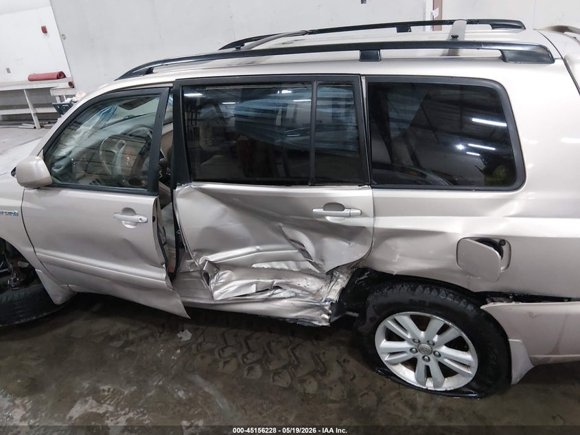 2006 Toyota Highlander VIN JTEEW21A360032226 IAAI salvage auction — SIDE, Salvage (Idaho), sold $500 on 2026-07-17 (photo 6)