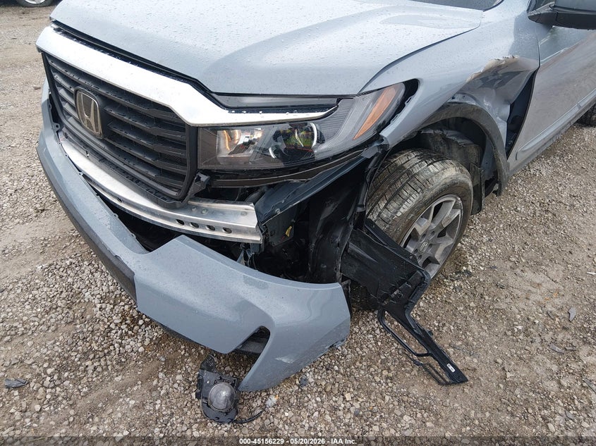 2023 Honda Ridgeline VIN 5FPYK3F57PB065237 IAAI salvage auction — LEFT FRONT, Salvage (Kentucky), sold $10,500 on 2026-08-16 (photo 6)