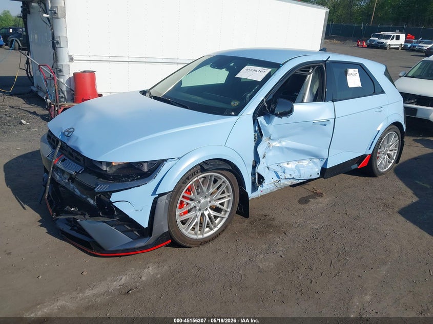 2025 Hyundai VIN KM8KNDA82SU004984 IAAI salvage auction — FRONT END, Salvage Title, sold $23,350 on 2026-08-13 (photo 2)