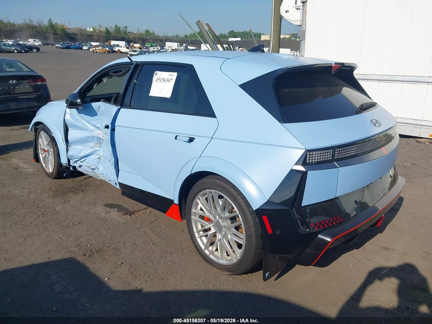 2025 Hyundai VIN KM8KNDA82SU004984 IAAI salvage auction — FRONT END, Salvage Title, sold $23,350 on 2026-08-13 (photo 3)