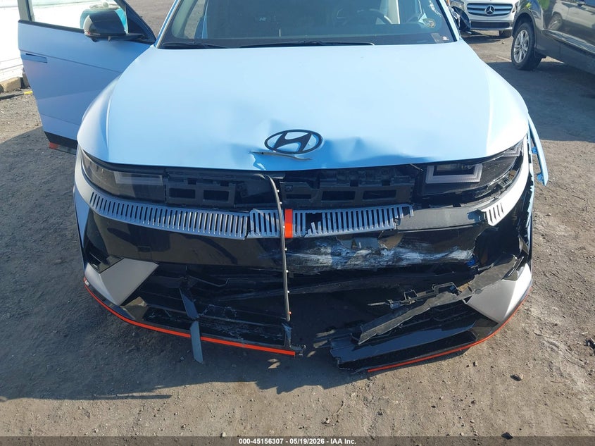 2025 Hyundai VIN KM8KNDA82SU004984 IAAI salvage auction — FRONT END, Salvage Title, sold $23,350 on 2026-08-13 (photo 6)