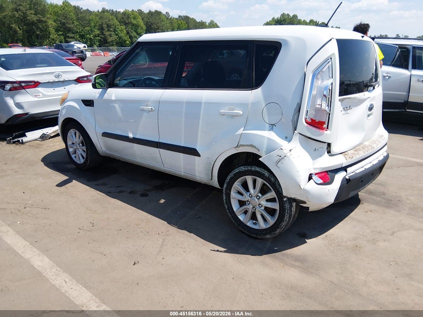 2012 Kia Soul VIN KNDJT2A68C7464451 IAAI salvage auction — REAR END, Salvage (North Carolina), sold $275 on 2026-07-08 (photo 3)