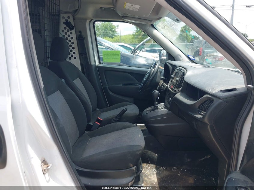 2017 Ram Promaster city VIN ZFBERFAB1H6E60393 IAAI salvage auction — FRONT & REAR, Salvage (Texas), sold $1,000 on 2026-07-29 (photo 5)
