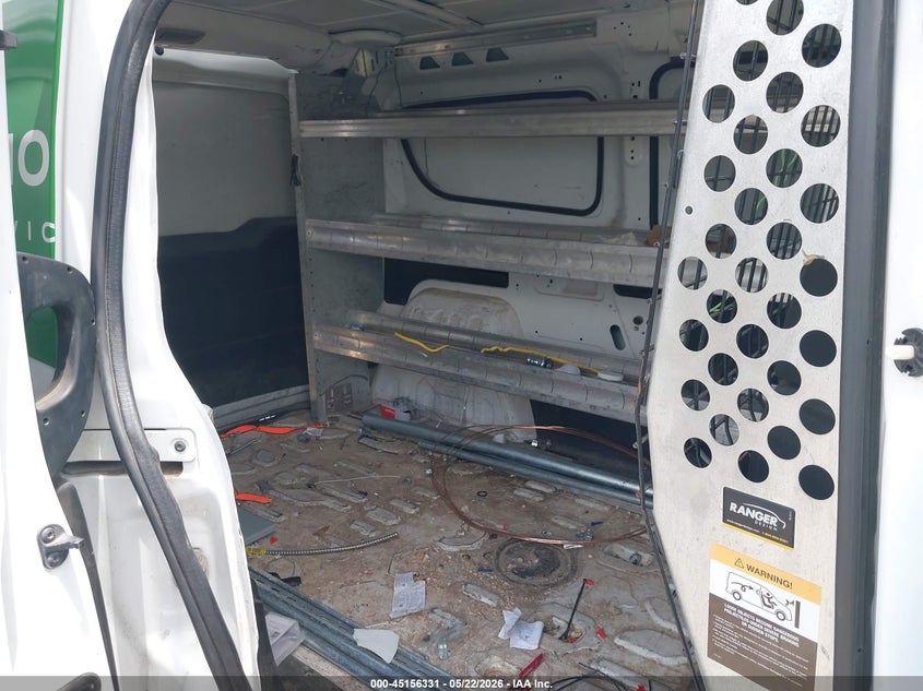 2017 Ram Promaster city VIN ZFBERFAB1H6E60393 IAAI salvage auction — FRONT & REAR, Salvage (Texas), sold $1,000 on 2026-07-29 (photo 8)