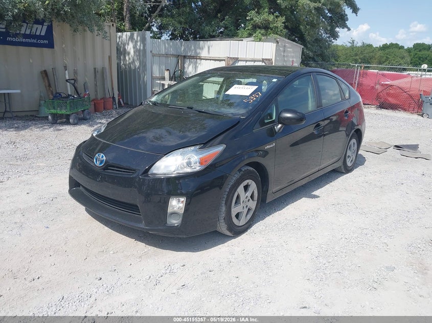2010 Toyota Prius VIN JTDKN3DU4A0207081 IAAI salvage auction — RIGHT FRONT, Salvage (North Carolina), sold $1,500 on 2026-07-16 (photo 2)