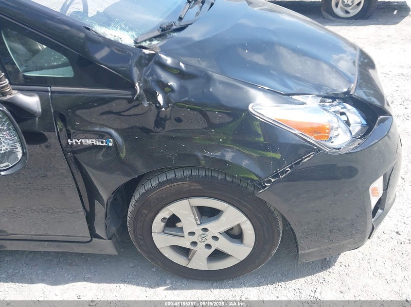 2010 Toyota Prius VIN JTDKN3DU4A0207081 IAAI salvage auction — RIGHT FRONT, Salvage (North Carolina), sold $1,500 on 2026-07-16 (photo 6)