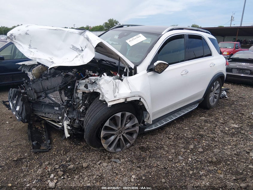2021 Mercedes-benz Gle VIN 4JGFB4KE4MA398104 IAAI salvage auction — FRONT END, Salvage (Ohio), sold $7,000 on 2026-07-09 (photo 2)