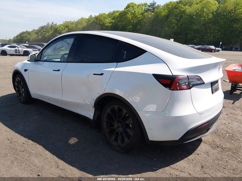 2023 Tesla Model y VIN 7SAYGDEE7PA198050 IAAI salvage auction — LEFT SIDE, Salvage (New Hampshire), sold $14,000 on 2026-07-30 (photo 3)