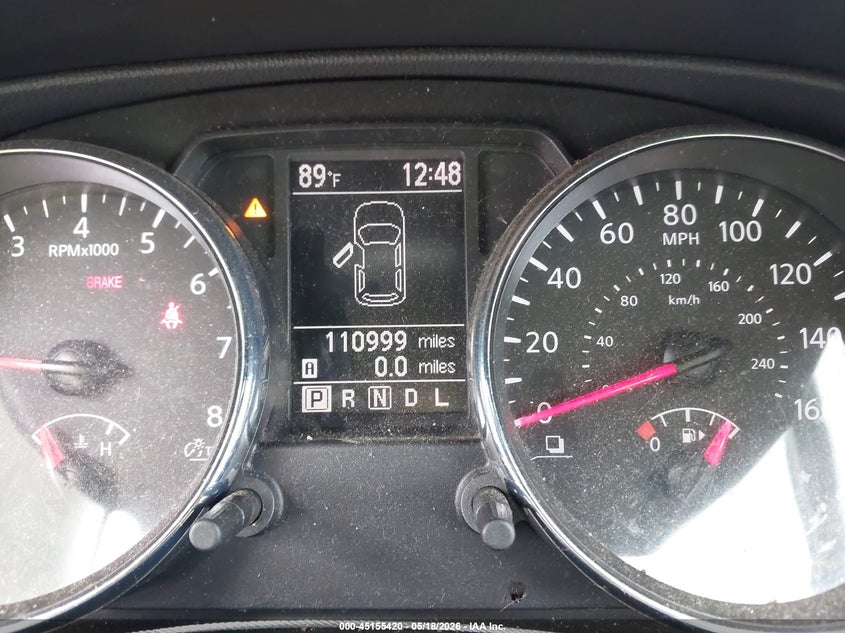 2013 Nissan Rogue VIN JN8AS5MV9DW656755 IAAI salvage auction — LEFT FRONT, Original (Texas), sold $1,300 on 2026-07-22 (photo 7)