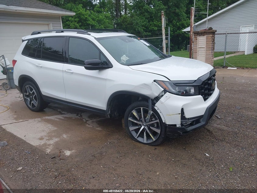 2022 Honda Passport VIN 5FNYF8H05NB030057 IAAI salvage auction — RIGHT FRONT, Salvage (Ohio), sold $9,750 on 2026-07-27 (photo 1)