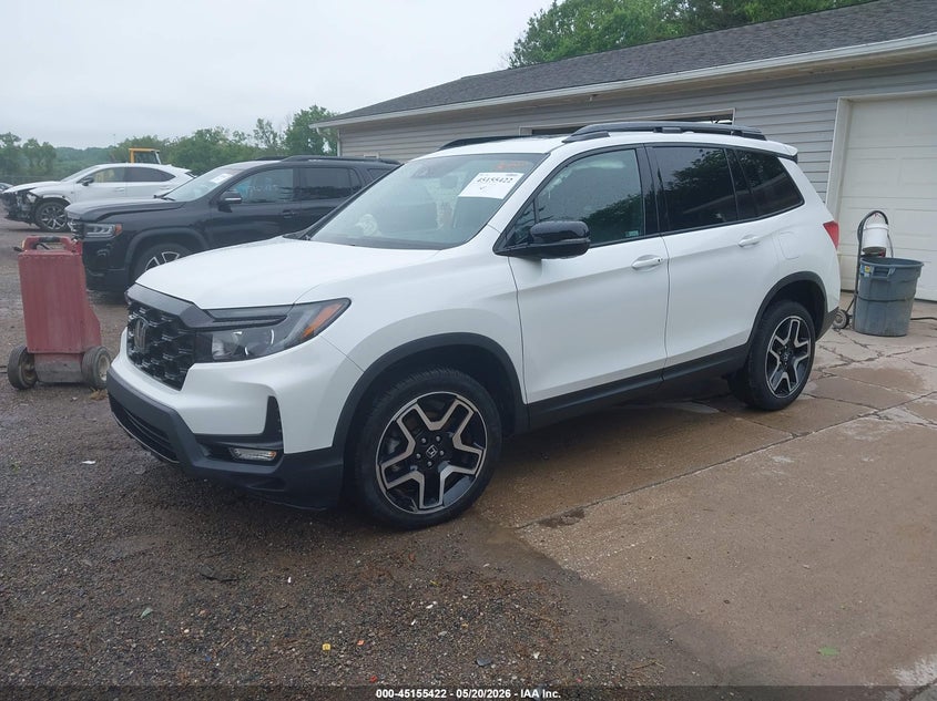 2022 Honda Passport VIN 5FNYF8H05NB030057 IAAI salvage auction — RIGHT FRONT, Salvage (Ohio), sold $9,750 on 2026-07-27 (photo 2)
