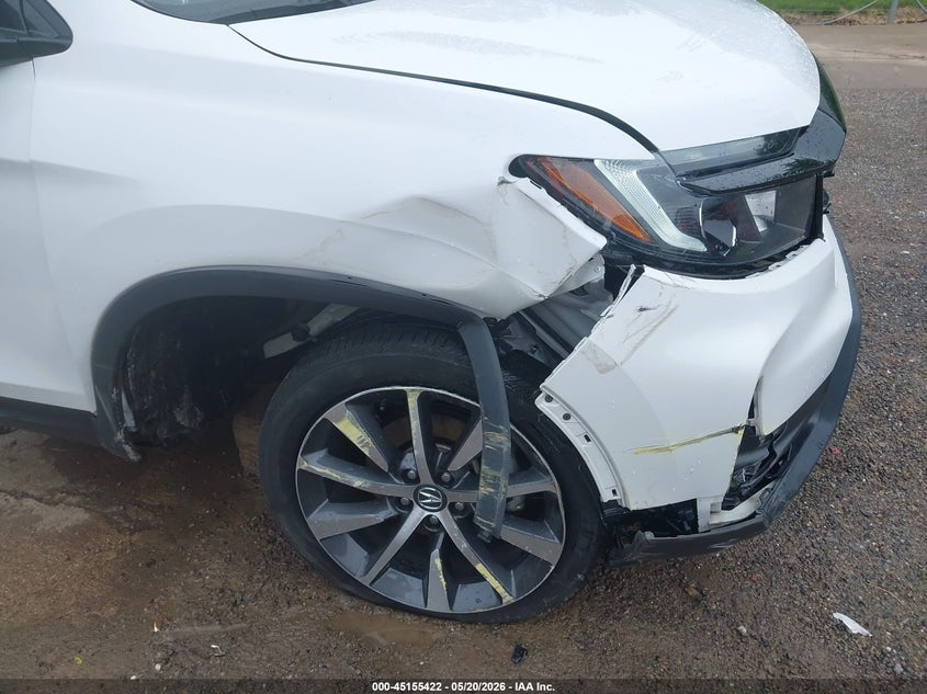 2022 Honda Passport VIN 5FNYF8H05NB030057 IAAI salvage auction — RIGHT FRONT, Salvage (Ohio), sold $9,750 on 2026-07-27 (photo 6)