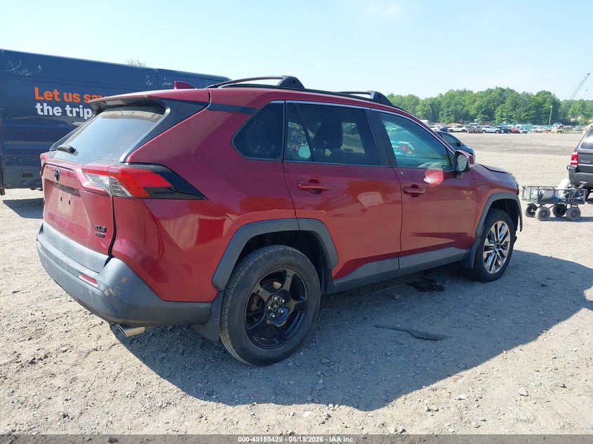 2019 Toyota Rav 4 VIN 2T3A1RFVXKC046055 IAAI salvage auction — FRONT END, Salvage (New Jersey), sold $7,100 on 2026-07-31 (photo 4)