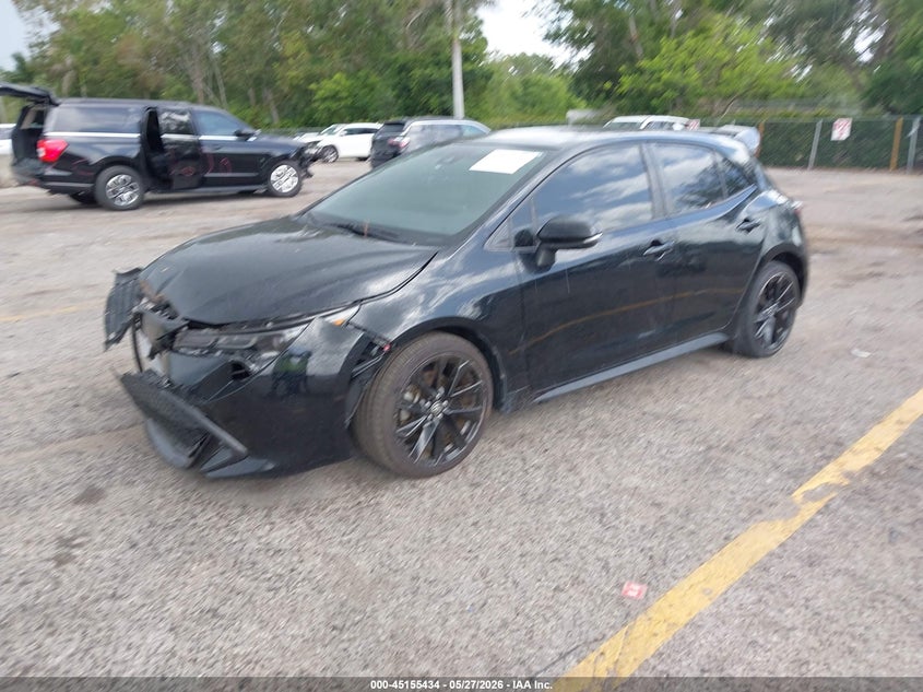 2022 Toyota Corolla VIN JTND4MBE5N3180969 IAAI salvage auction — FRONT END, Salvage Title, sold $3,500 on 2026-07-13 (photo 2)