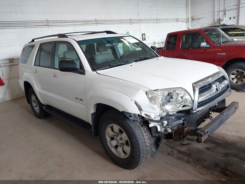 2006 Toyota 4runner VIN JTEBU14R260101850 IAAI salvage auction — FRONT END, Salvage (Minnesota), sold $4,000 on 2026-07-08 (photo 1)