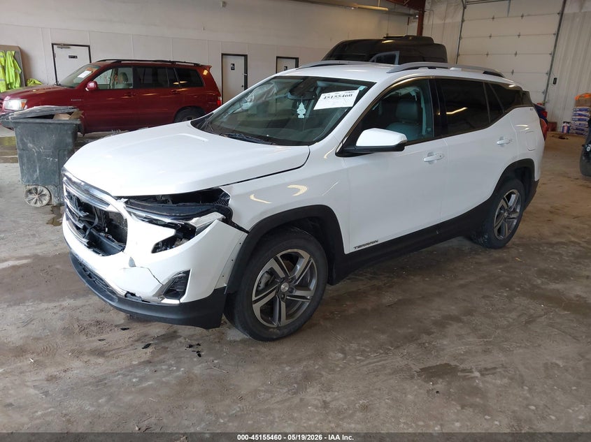 2021 Gmc Terrain VIN 3GKALVEV7ML317820 IAAI salvage auction — FRONT END, Salvage (Michigan), sold $3,500 on 2026-07-10 (photo 2)
