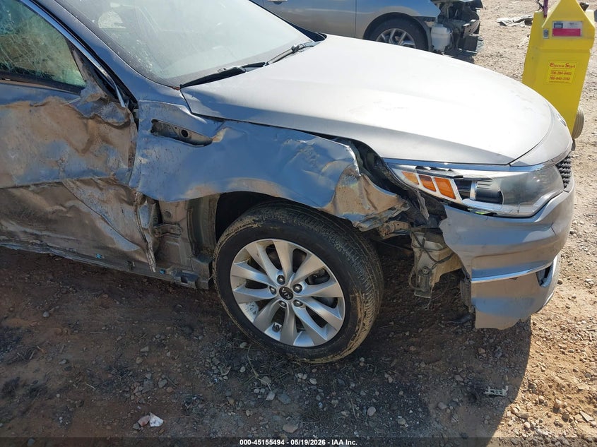2018 Kia Optima VIN 5XXGT4L39JG262523 IAAI salvage auction — LEFT & RIGHT, Salvage (North Carolina), sold $975 on 2026-07-06 (photo 6)
