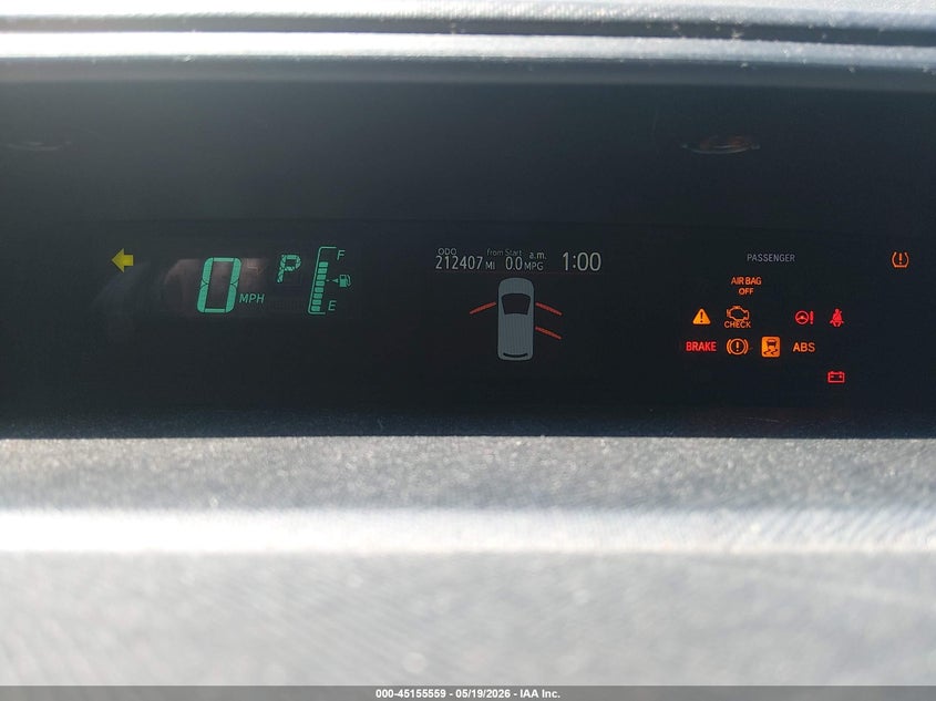 2013 Toyota Prius c VIN JTDKDTB36D1044235 IAAI salvage auction — FRONT END, Salvage (Idaho), sold $675 on 2026-07-07 (photo 7)