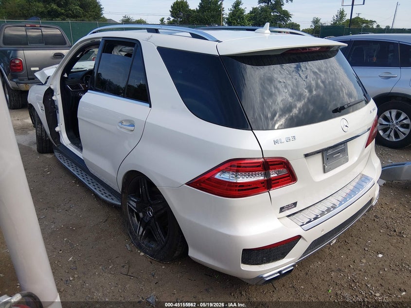 2014 Mercedes-benz M-klasse amg VIN 4JGDA7EB4EA347037 IAAI salvage auction — FRONT END, Salvage (Kentucky), sold $2,800 on 2026-08-06 (photo 3)