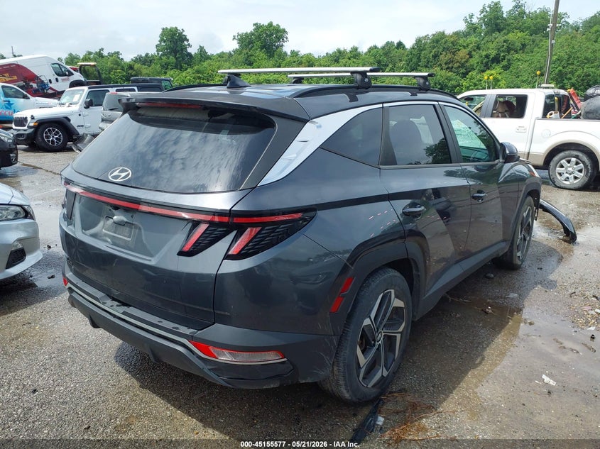 2022 Hyundai Tucson VIN 5NMJC3AEXNH052864 IAAI salvage auction — FRONT END, Salvage (Louisiana), sold $7,800 on 2026-08-25 (photo 4)