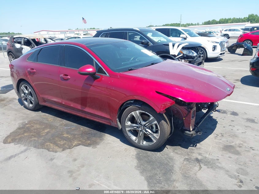 2021 Kia K5 VIN 5XXG34J20MG074732 IAAI salvage auction — FRONT END, Salvage (North Carolina), sold $3,175 on 2026-07-08 (photo 1)