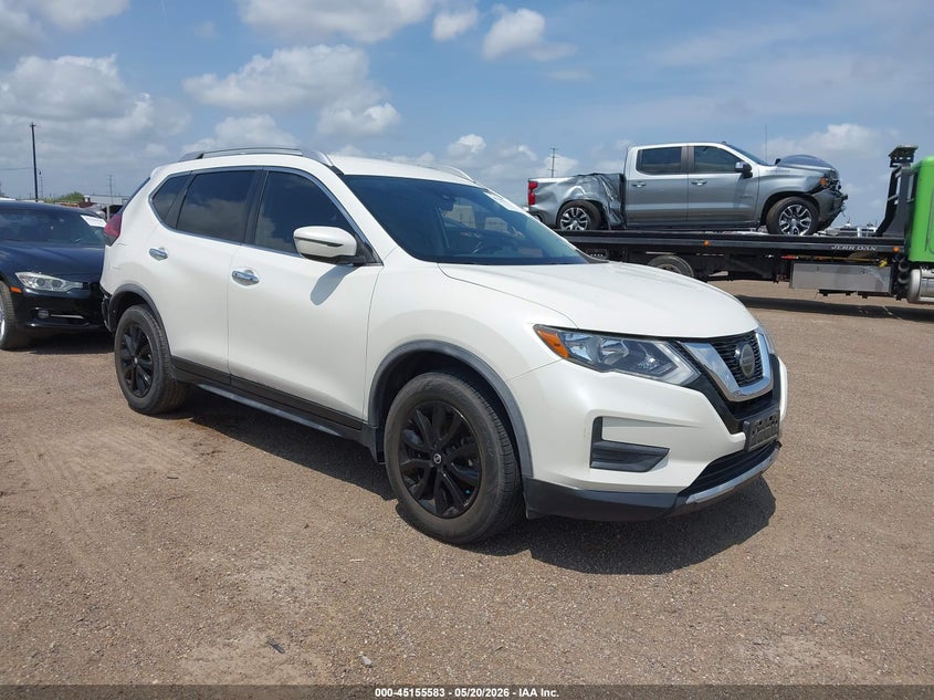 2020 Nissan Rogue VIN JN8AT2MT7LW015824 IAAI salvage auction — LEFT SIDE, Salvage (Texas), sold $2,500 on 2026-07-14 (photo 1)