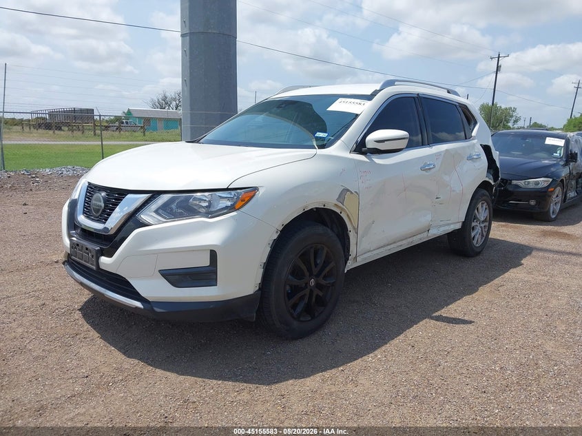 2020 Nissan Rogue VIN JN8AT2MT7LW015824 IAAI salvage auction — LEFT SIDE, Salvage (Texas), sold $2,500 on 2026-07-14 (photo 2)
