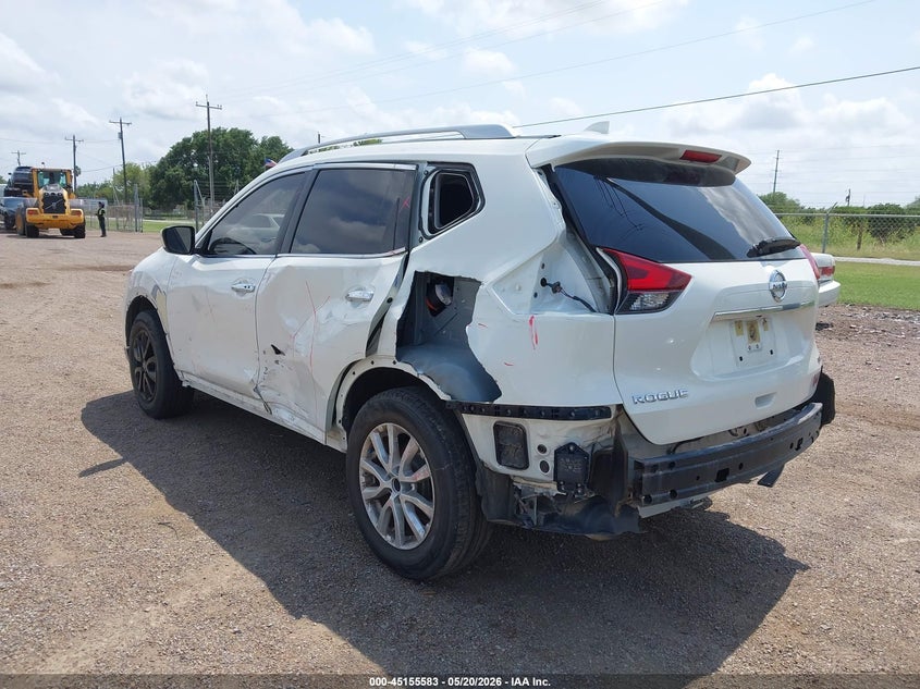 2020 Nissan Rogue VIN JN8AT2MT7LW015824 IAAI salvage auction — LEFT SIDE, Salvage (Texas), sold $2,500 on 2026-07-14 (photo 3)