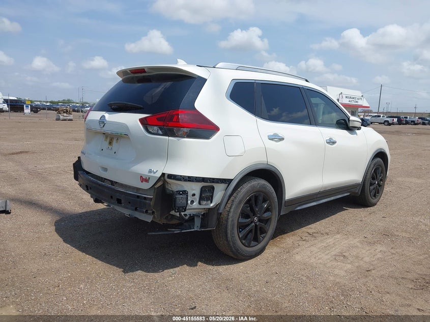 2020 Nissan Rogue VIN JN8AT2MT7LW015824 IAAI salvage auction — LEFT SIDE, Salvage (Texas), sold $2,500 on 2026-07-14 (photo 4)