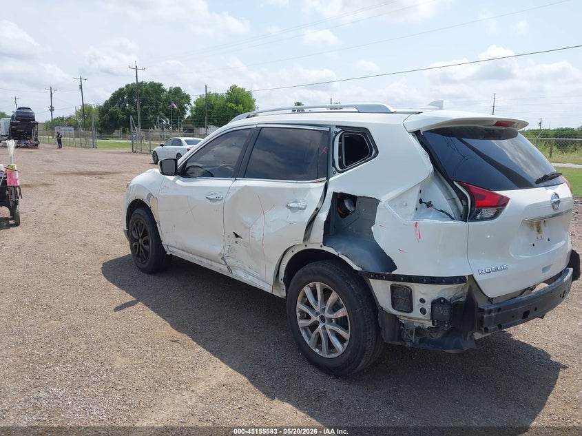 2020 Nissan Rogue VIN JN8AT2MT7LW015824 IAAI salvage auction — LEFT SIDE, Salvage (Texas), sold $2,500 on 2026-07-14 (photo 6)