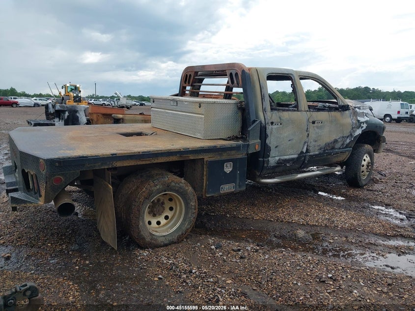 2005 Dodge Ram 3500 VIN 3D7MS48C75G843199 IAAI salvage auction — TOTAL BURN, Junking Certificate (Mississippi), sold $1,025 on 2026-07-08 (photo 3)
