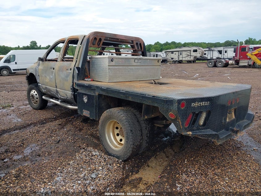 2005 Dodge Ram 3500 VIN 3D7MS48C75G843199 IAAI salvage auction — TOTAL BURN, Junking Certificate (Mississippi), sold $1,025 on 2026-07-08 (photo 4)