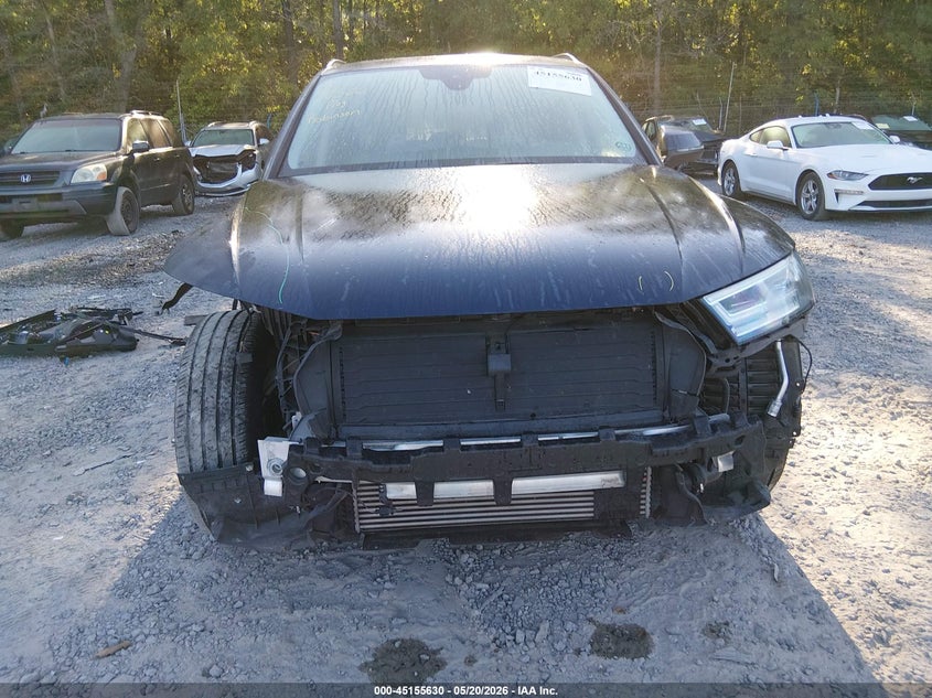 2019 Audi Q5 VIN WA1BNAFY3K2135858 IAAI salvage auction — FRONT END, Clear (South Carolina), sold $8,600 on 2026-07-21 (photo 6)