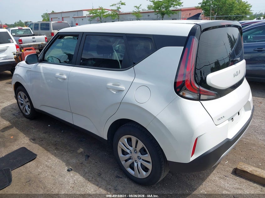 2023 Kia Soul VIN KNDJ23AU7P7847276 IAAI salvage auction — RIGHT SIDE, Scrap (Michigan), sold $3,150 on 2026-09-05 (photo 3)