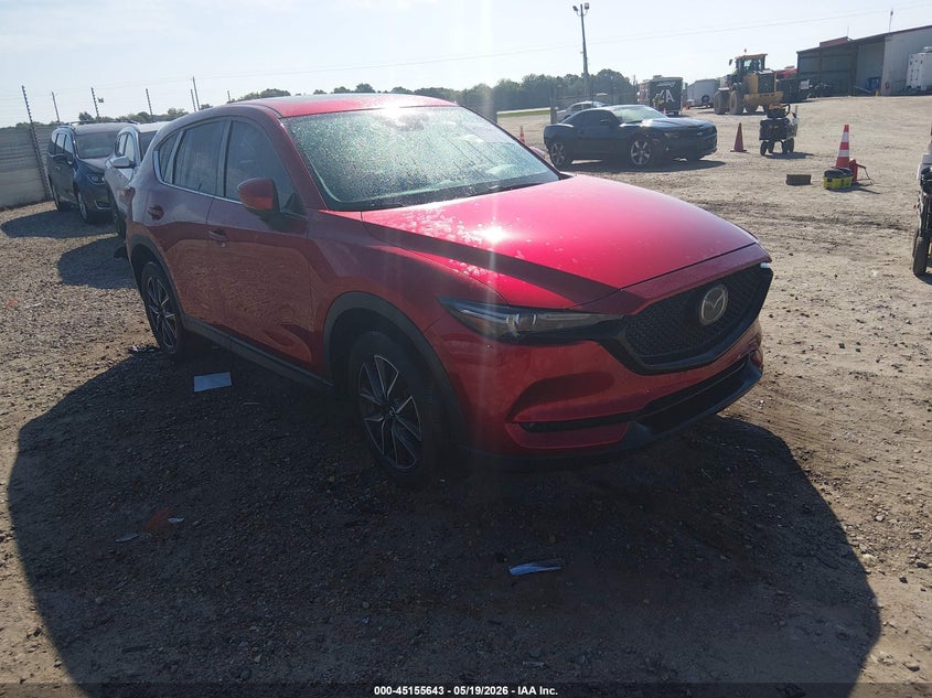 2017 Mazda Cx-5 VIN JM3KFADLXH0192368 IAAI salvage auction — LEFT REAR, Salvage (Alabama), sold $4,750 on 2026-07-14 (photo 1)