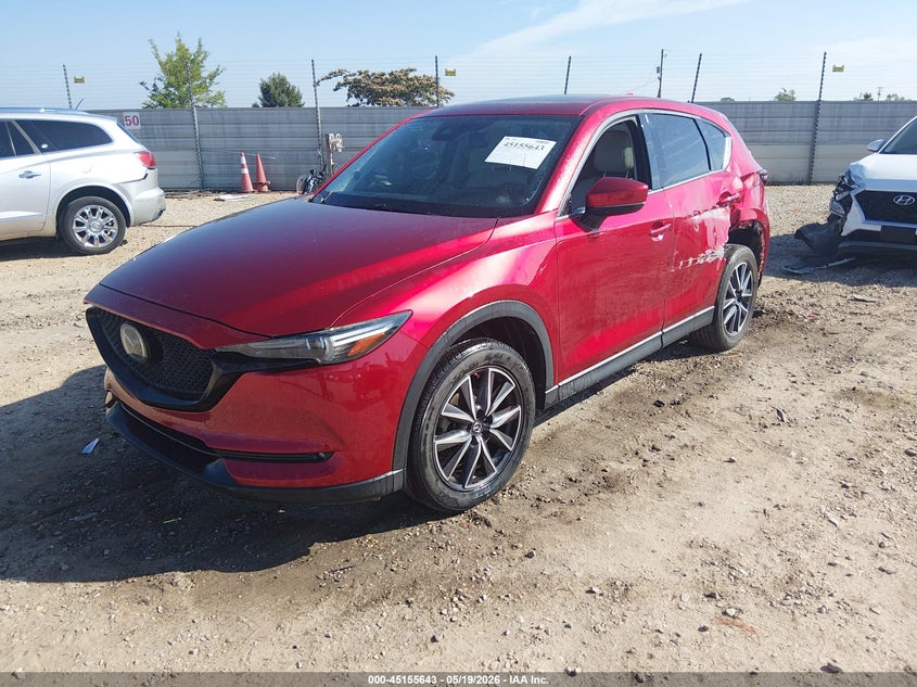 2017 Mazda Cx-5 VIN JM3KFADLXH0192368 IAAI salvage auction — LEFT REAR, Salvage (Alabama), sold $4,750 on 2026-07-14 (photo 2)