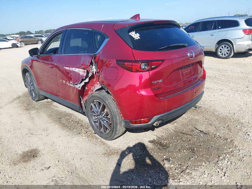 2017 Mazda Cx-5 VIN JM3KFADLXH0192368 IAAI salvage auction — LEFT REAR, Salvage (Alabama), sold $4,750 on 2026-07-14 (photo 3)