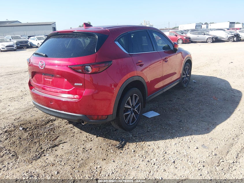 2017 Mazda Cx-5 VIN JM3KFADLXH0192368 IAAI salvage auction — LEFT REAR, Salvage (Alabama), sold $4,750 on 2026-07-14 (photo 4)