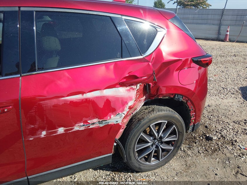 2017 Mazda Cx-5 VIN JM3KFADLXH0192368 IAAI salvage auction — LEFT REAR, Salvage (Alabama), sold $4,750 on 2026-07-14 (photo 6)
