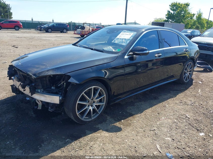 2019 Mercedes-benz S-klasse VIN WDDUG8GB4KA479187 IAAI salvage auction — FRONT END, Salvage (Virginia), sold $12,650 on 2026-07-27 (photo 2)
