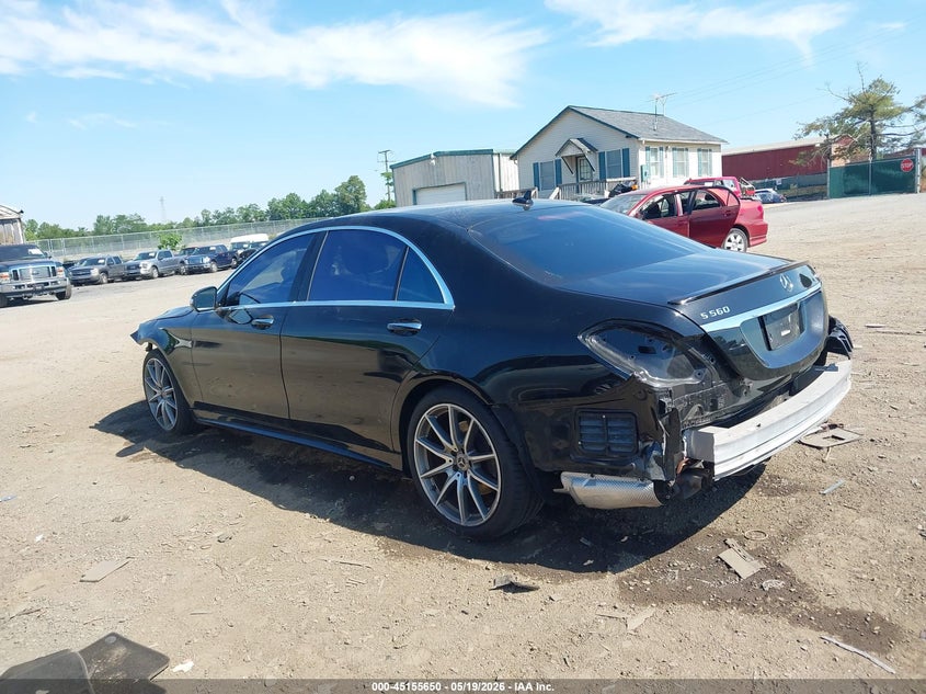 2019 Mercedes-benz S-klasse VIN WDDUG8GB4KA479187 IAAI salvage auction — FRONT END, Salvage (Virginia), sold $12,650 on 2026-07-27 (photo 3)