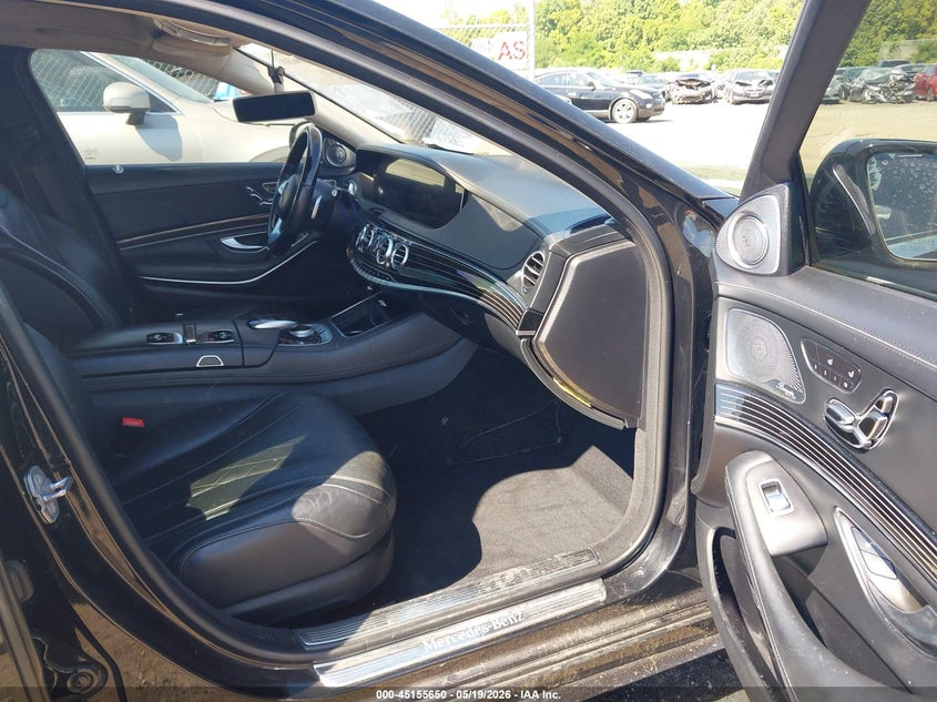 2019 Mercedes-benz S-klasse VIN WDDUG8GB4KA479187 IAAI salvage auction — FRONT END, Salvage (Virginia), sold $12,650 on 2026-07-27 (photo 5)